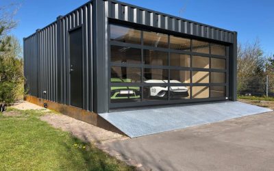 Bespoke, purpose built garage container