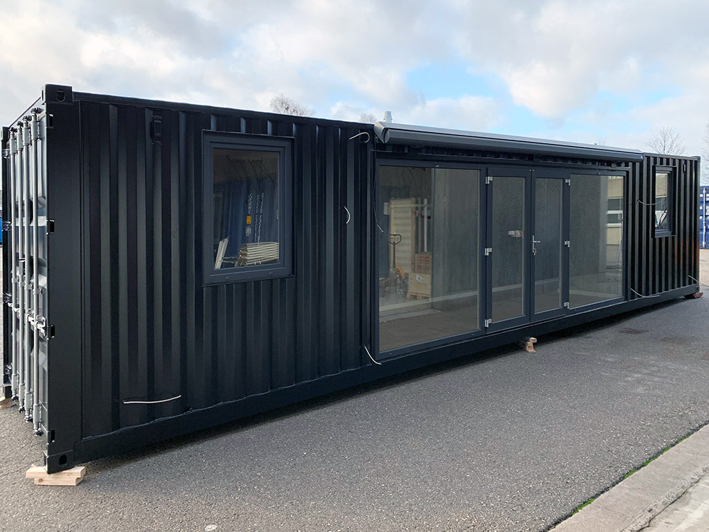 40 ft showroom container for Wexøe