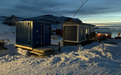 Crew facilities in Greenland: Modular solution
